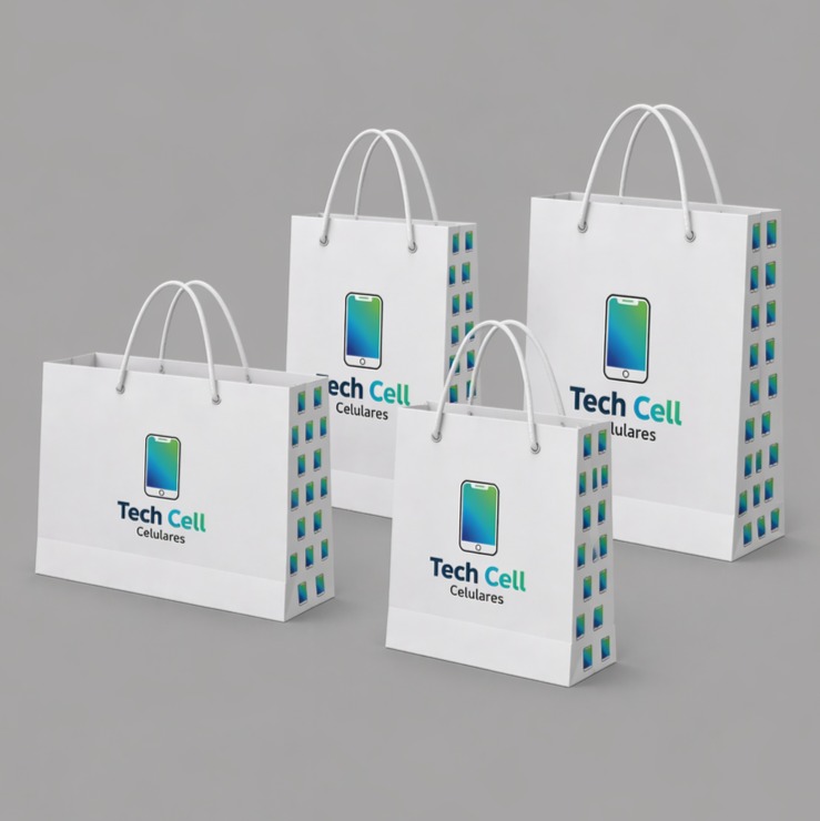 Sacola personalizada Tech Cell